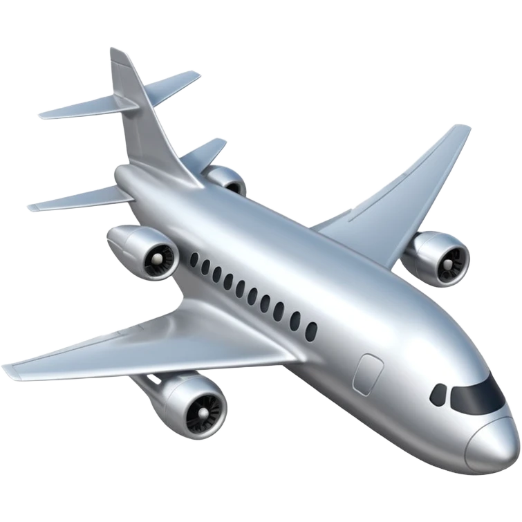 Plane in a nose dive emoji