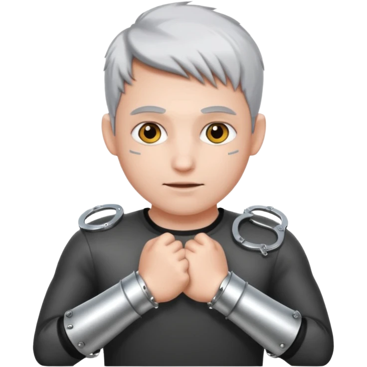 Arms in handcuffs emoji