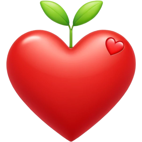 heart with a spring at the bottom, bouncing upward to show recovery emoji emoji