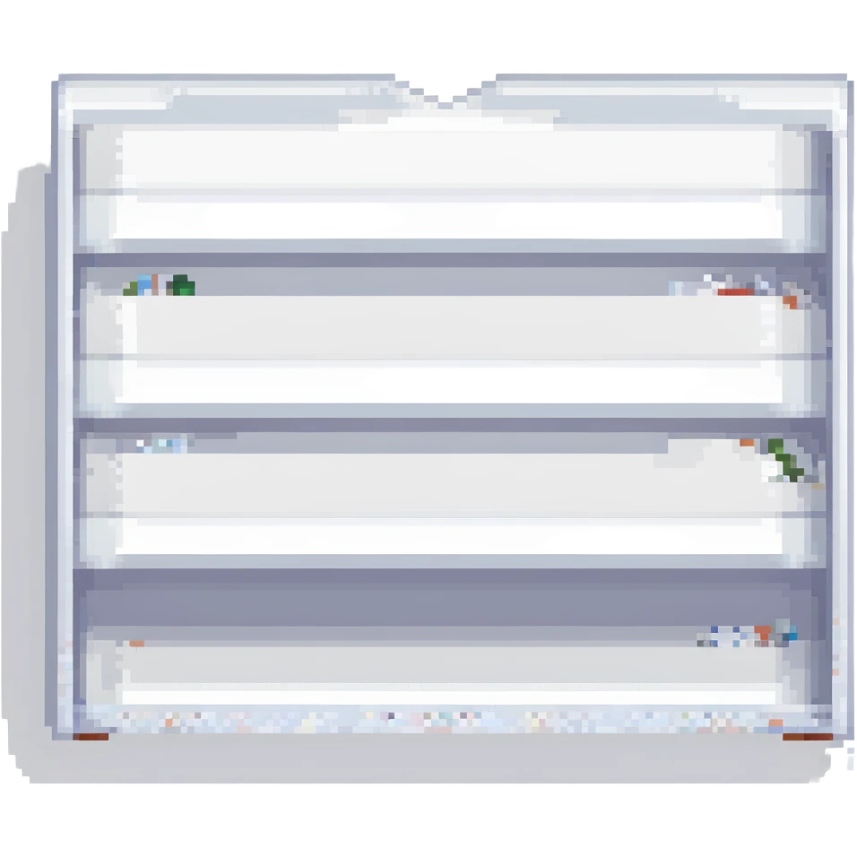 empty shelves in storage emoji