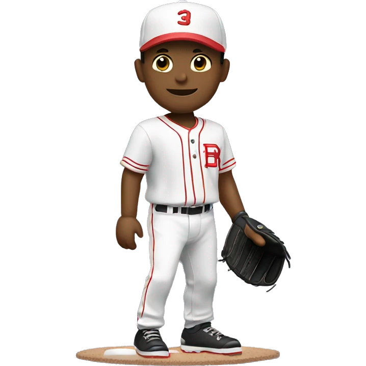 baseball player with turntable ￼ emoji