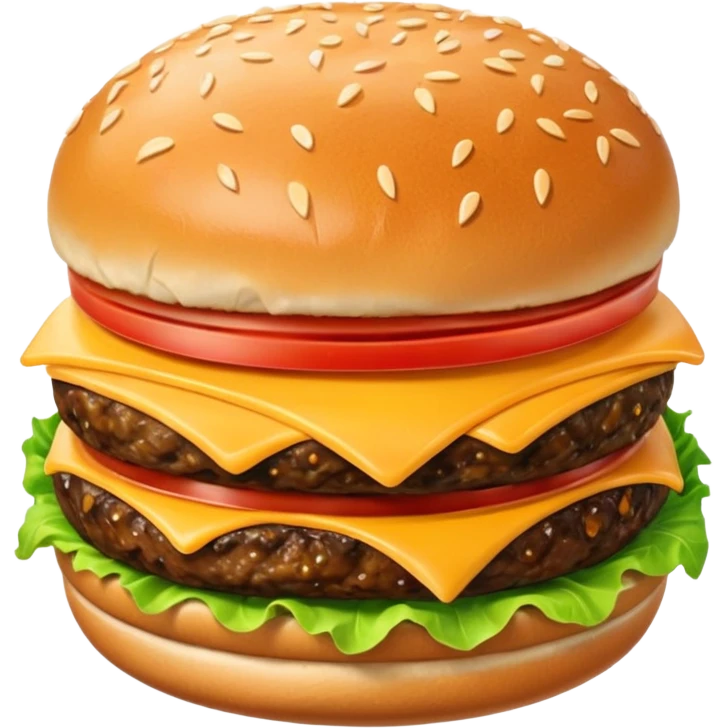a burger emoji