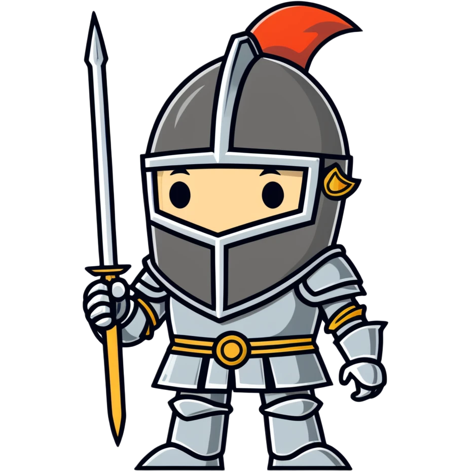 Don Quixote from Limbus Company acting cute emoji