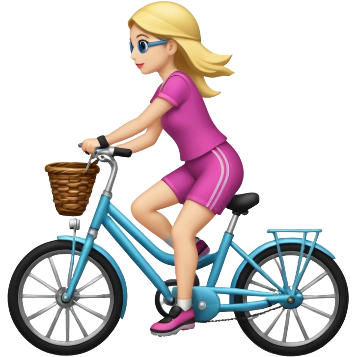 Grab bike women emoji