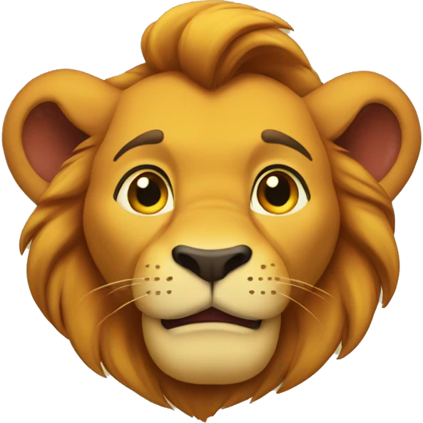simba  emoji