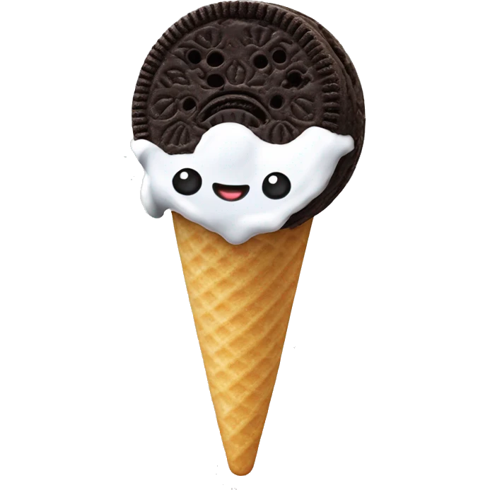 oreo icecream emoji
