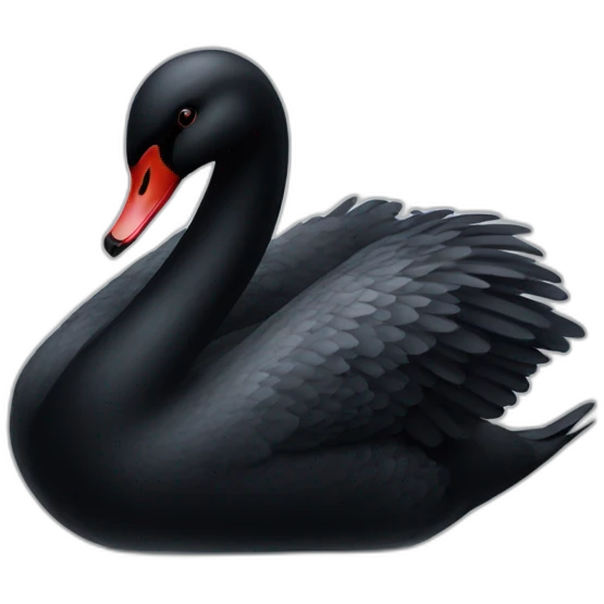 engaget black swan emoji