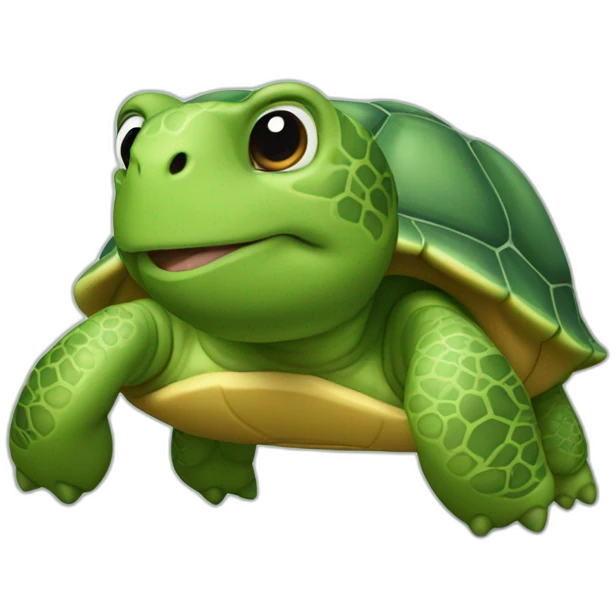 Tortue en colère emoji