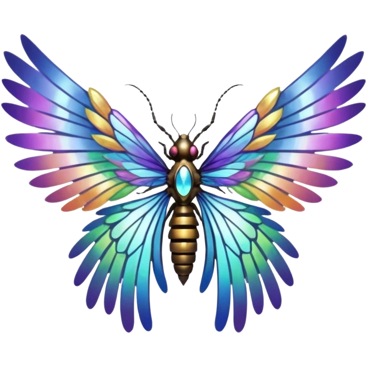 can you generate 6 unique wings designs? just the wings - no body, head, or feet necessary emoji