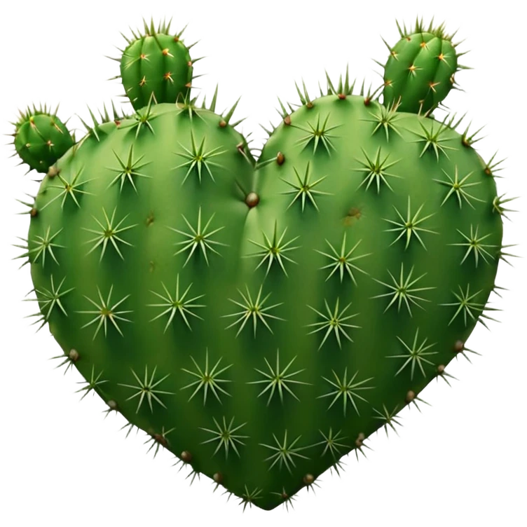Cactus heart 1:1 emoji