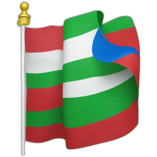 Dagestan flag emoji