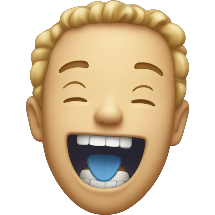 laugh heartily emoji