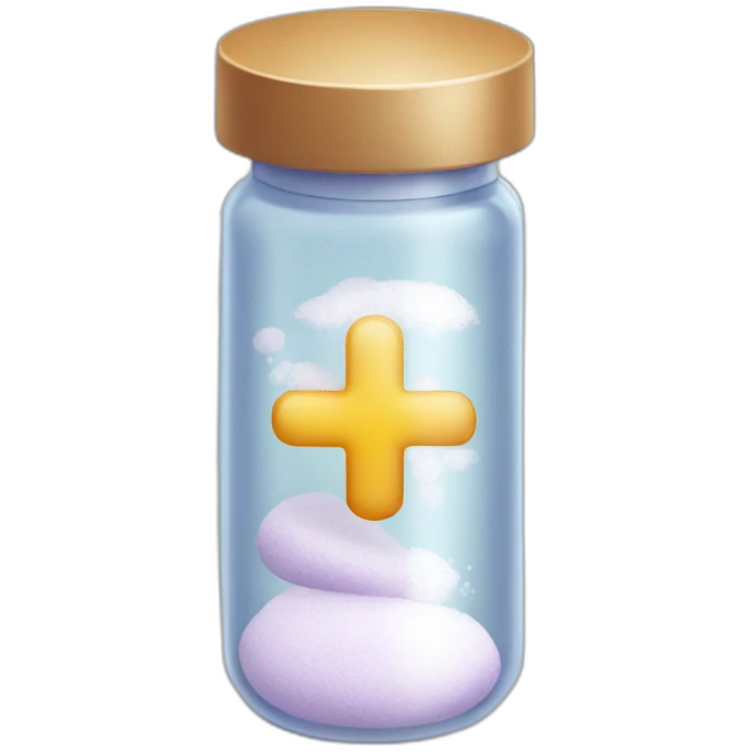 vial medicine powder emoji