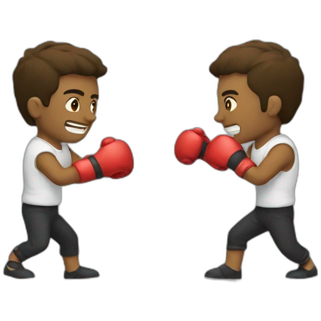 fighting emoji