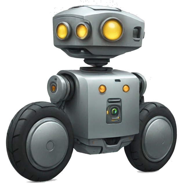 robot on wheels emoji