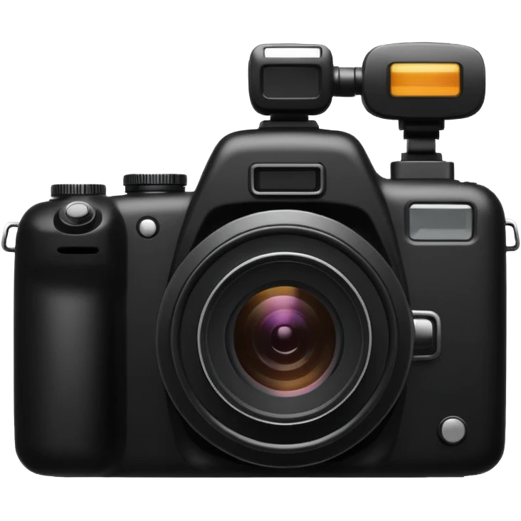 silueta camara fotos emoji