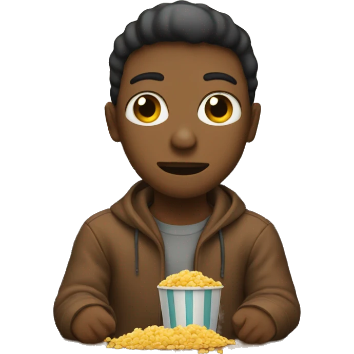  watching movie emoji