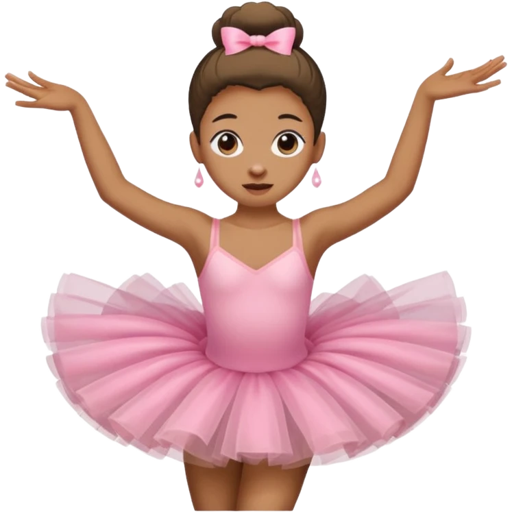 Create an emoji that is rolling his eyes mixed with throwing up and at dance 🩰 emoji