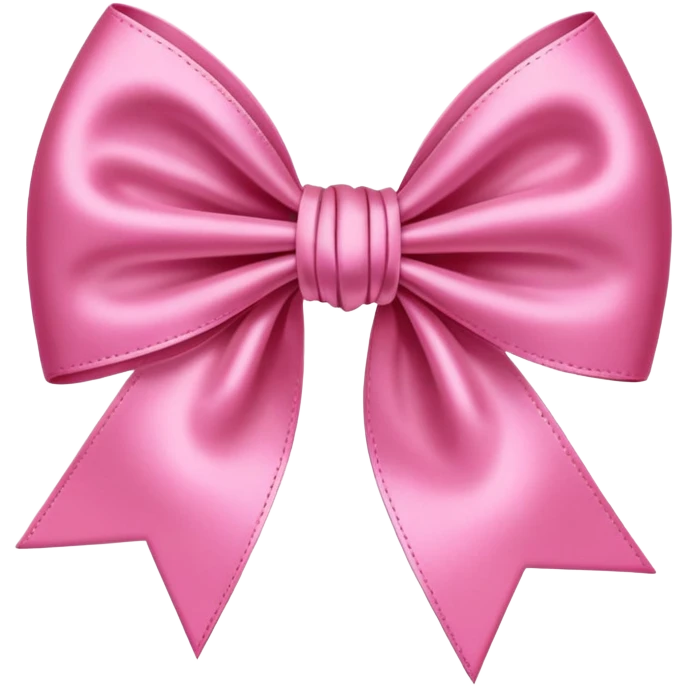Coquette bow emoji