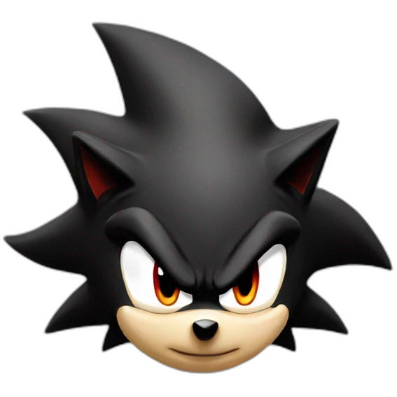 shadow the hedgehog emoji