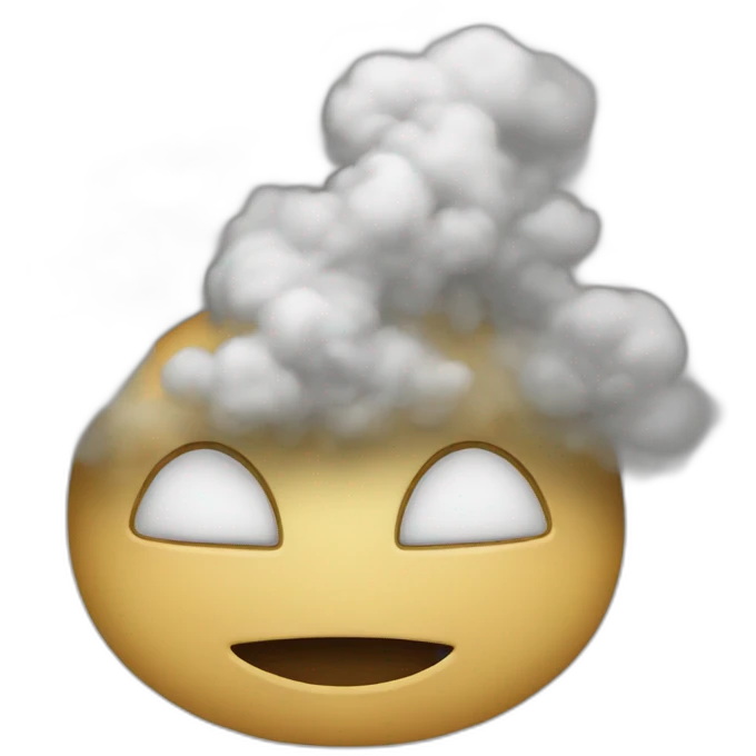 Chat qui fume emoji