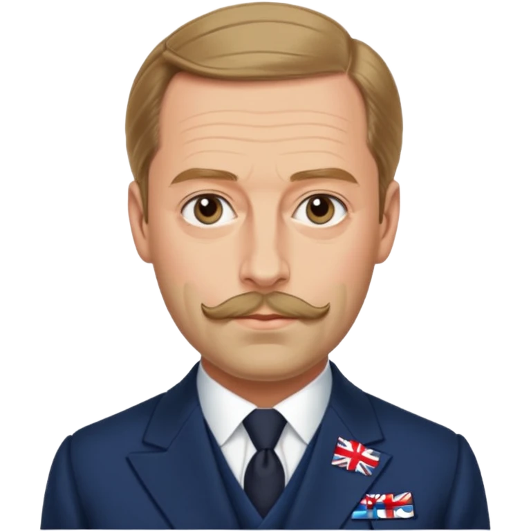 Prince George Duke Of Kent 5th Son of King George V but he don't have beard and he is husband of Princess Marina Of Greece And Denmark  emoji