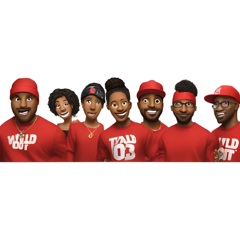 Wildn’ out red team emoji