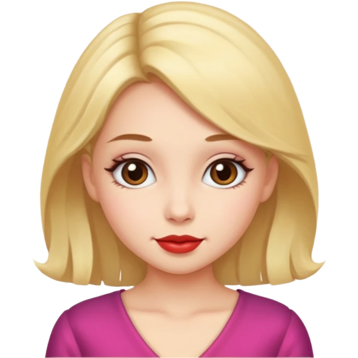 Cute, sweet, coquette emoji