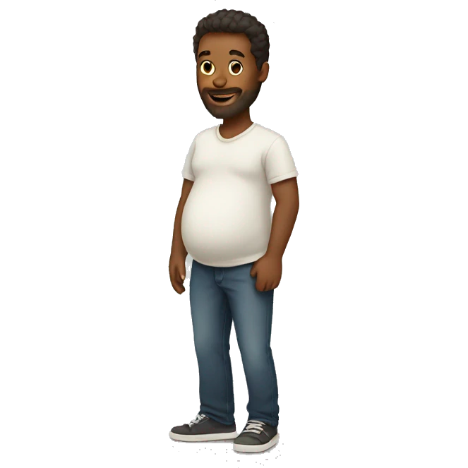 Pregnant man emoji