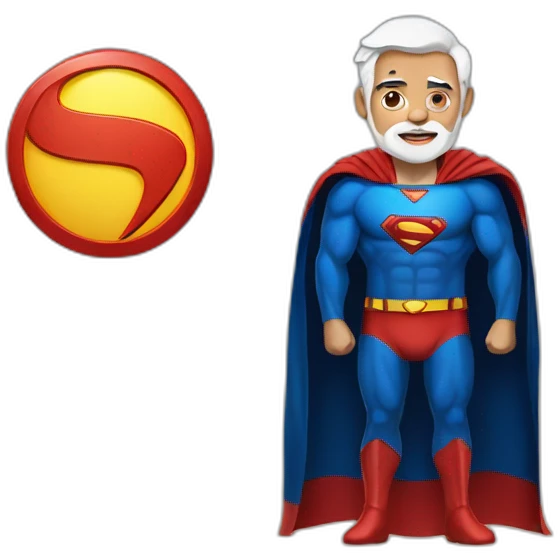 Modi superman emoji