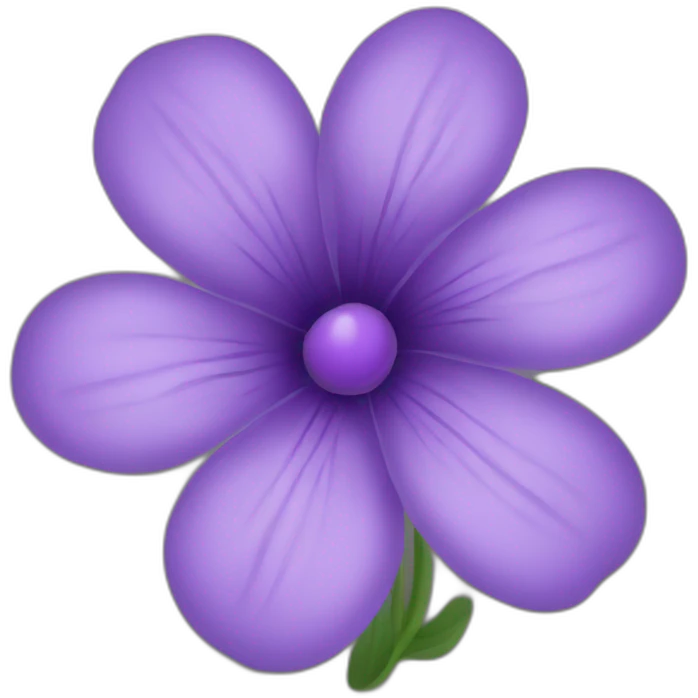 purple flower emoji