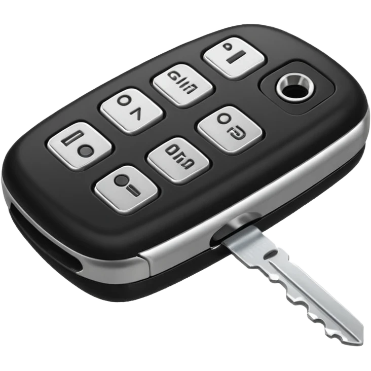 car keyremote emoji