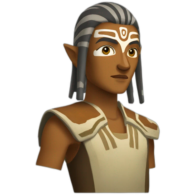 Ashoka tano from clone wars  emoji