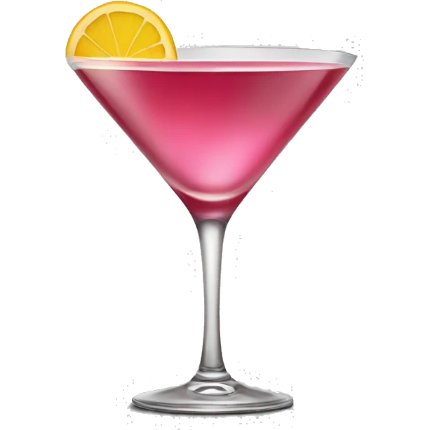 Cosmopolitan coktail emoji