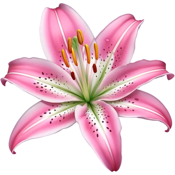 Stargazer lily emoji