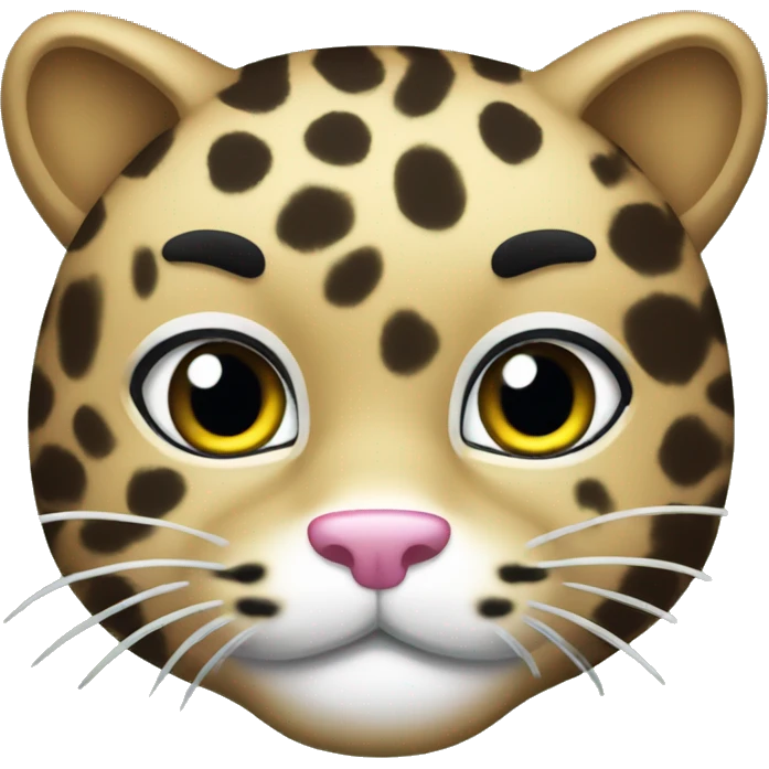 Leopard hello kitty  emoji