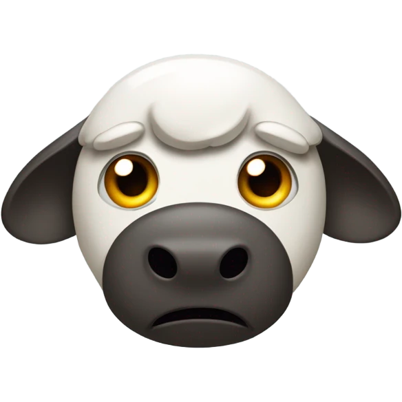 Oveja llorando  emoji
