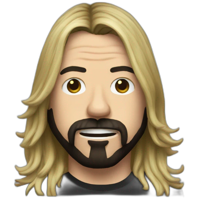 dave grohl long hair emoji