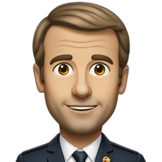 Emanuel Macron emoji