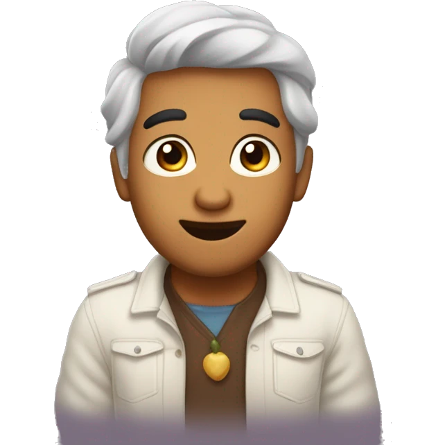 cute morenito guy emoji