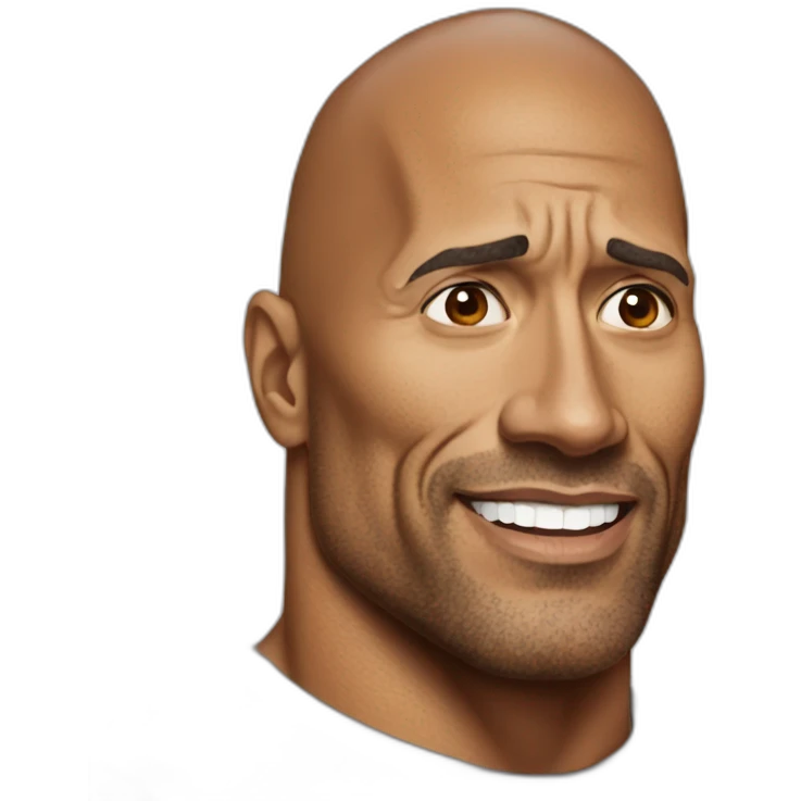 Dwayne Johnson emoji