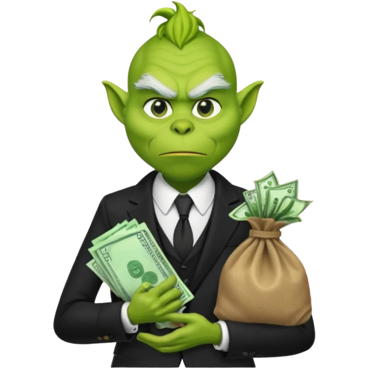 Scammer Grinch emoji