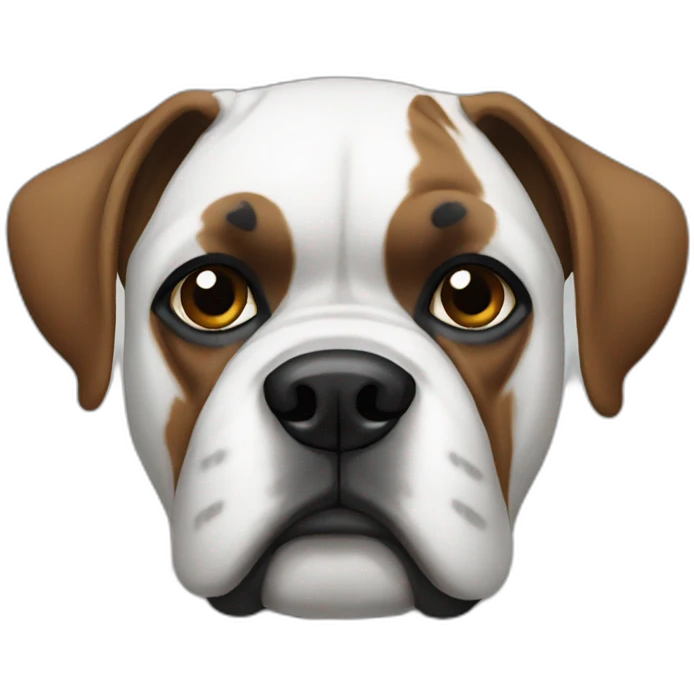 white boxer emoji