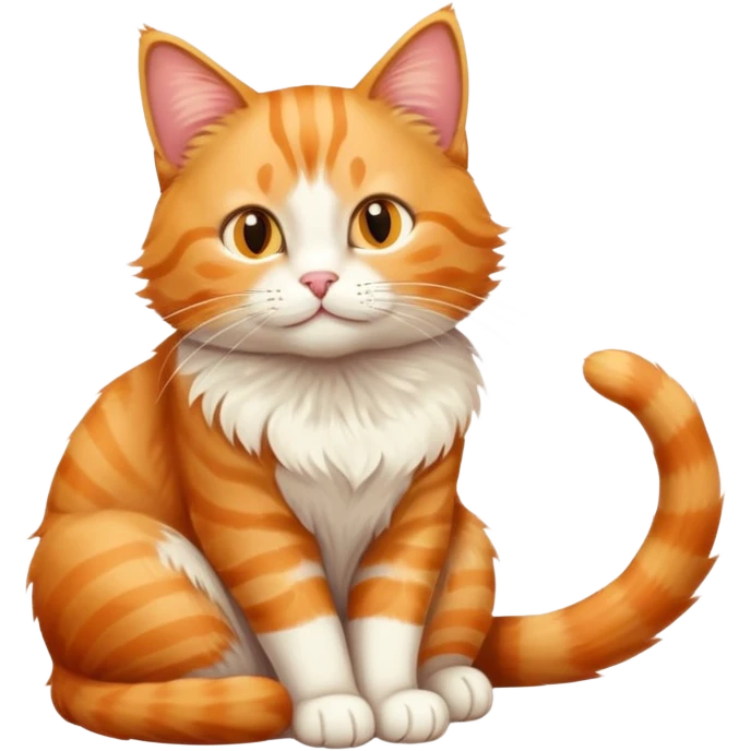 cat sitting position emoji