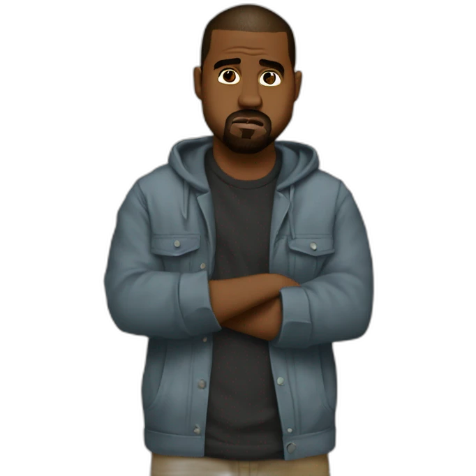 dropout bear kanye west emoji
