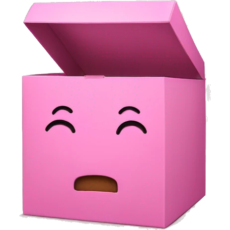 A pink box that says “crumbl” on top and is long emoji