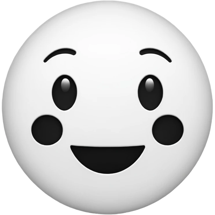 Hazme el emoji del mundo pero en blanco y negro emoji