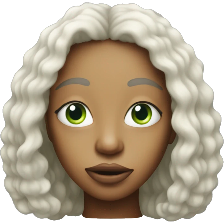 sza alien face emoji