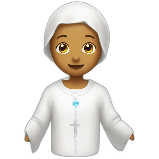 Adult baptism emoji