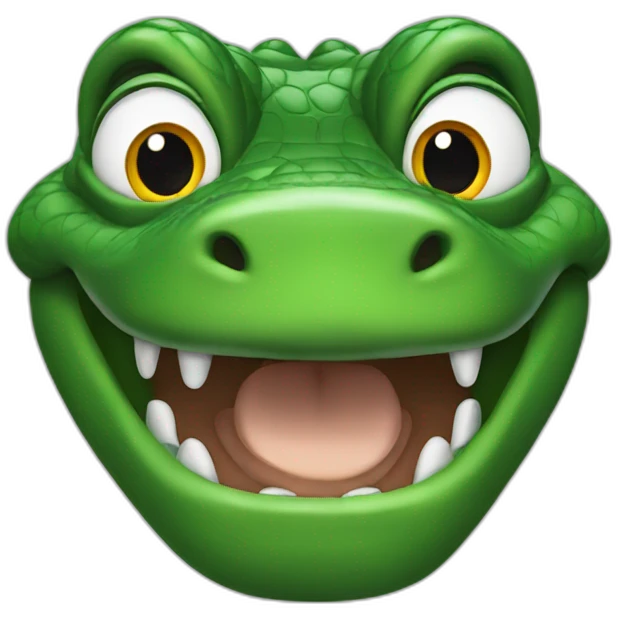 Monty gator  emoji